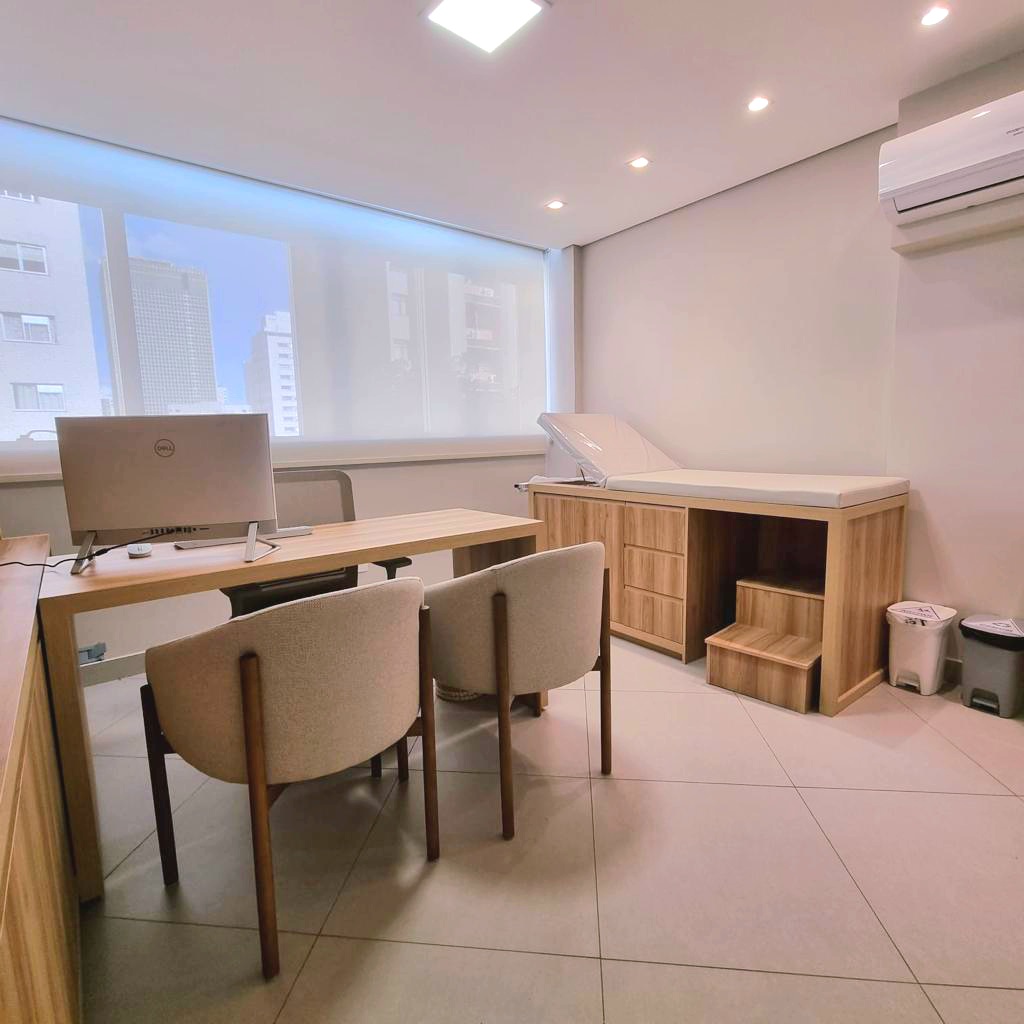 Sala de atendimento do consultório